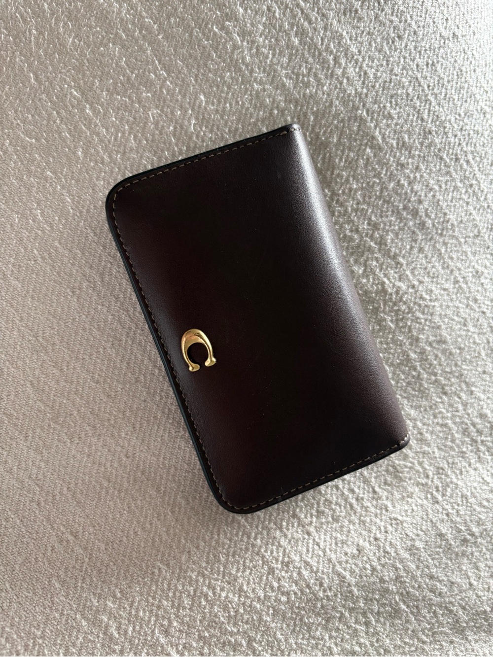 Coach maple wallet